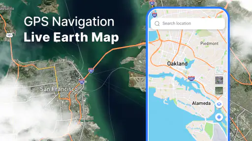 GPS Navigation: Live Earth Map screenshot