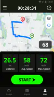 GPS Speedometer & Odometer screenshot