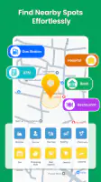 GPS Voice Map & Route Finder screenshot