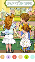 Granny Color By Number Game screenshot