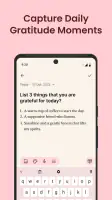 Gratitude: Self-Care Journal screenshot