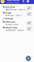 Grocery List App - rShopping screenshot