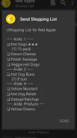 Grocery List App - rShopping screenshot
