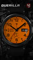 GUERILLA - Analog watch face screenshot