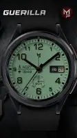 GUERILLA - Analog watch face screenshot
