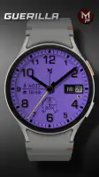 GUERILLA - Analog watch face screenshot
