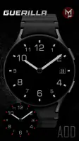 GUERILLA - Analog watch face screenshot