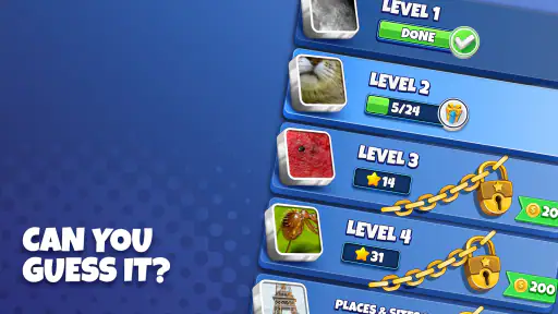 Guess it! Zoom Pic Trivia Game screenshot