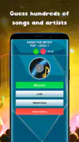 Guess the song music quiz game screenshot