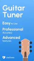 Guitar Tuner - LikeTones screenshot