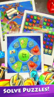 Gummy Drop! Match 3 & Travel screenshot