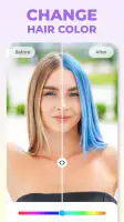 HairApp: Hair Styler App, Bald screenshot