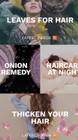 Haircare app for women screenshot