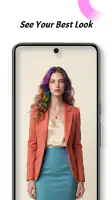 Hairstyle Try On-Color Changer screenshot