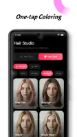 Hairstyle Try On-Color Changer screenshot