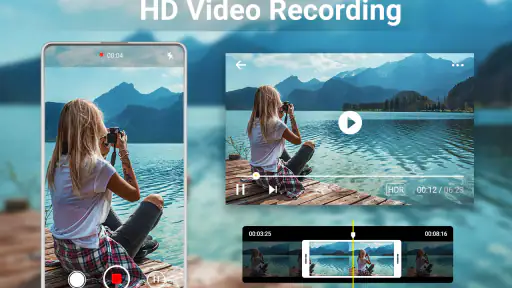 HD Camera for Android: 4K Cam screenshot