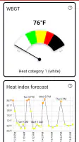 Heat Safety: Heat Index & WBGT screenshot