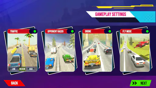 Heavy Traffic Rider Car Game screenshot