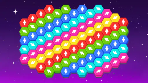 Hexout - Color Hexa Puzzle screenshot