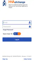 HHAeXchange screenshot