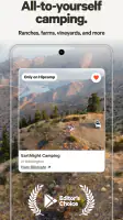 Hipcamp: Camping, RVs & Cabins screenshot