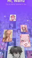 HiWaifu: AI Friend & Waifu Hub screenshot
