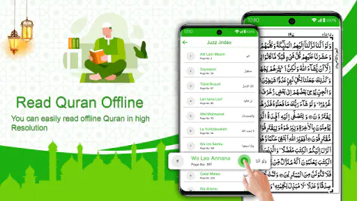 Holy Quran Offline Reading screenshot