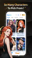 Honey & Roleplay AI Chatbot screenshot