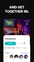 Howbout: social calendar screenshot