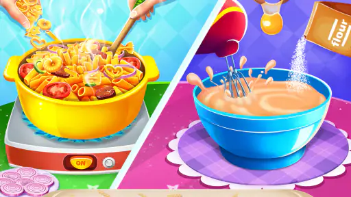 Icecream Cone Cupcake Baking screenshot