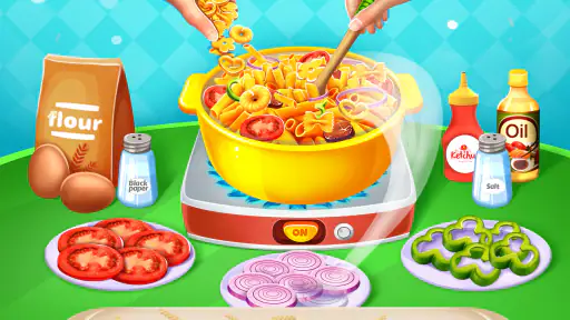 Icecream Cone Cupcake Baking screenshot
