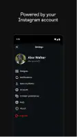 Instants, an Instagram app screenshot