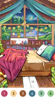Interior Color by Number Book screenshot