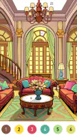 Interior Color by Number Book screenshot