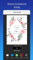 Invitation card Maker, Design screenshot