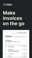 Invoice Maker Tofu & Receipts screenshot