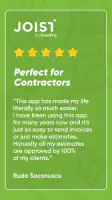 Joist Invoices for Contractors screenshot