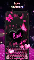 Keyboard - Neon Love Theme screenshot