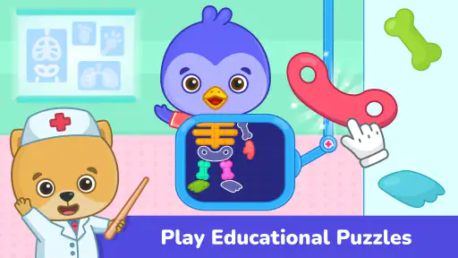 Kids doctor games 2-5 year old screenshot