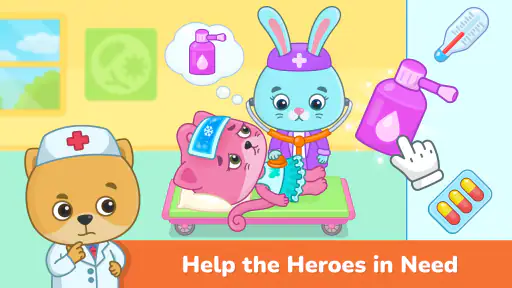 Kids doctor games 2-5 year old screenshot