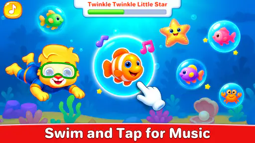 Kids Music: Piano, Xylo, Drums screenshot