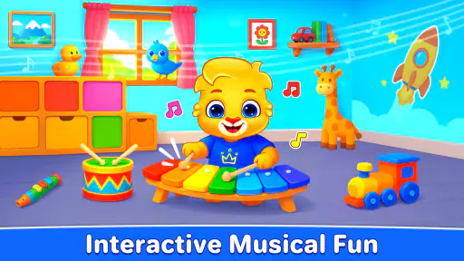 Kids Music: Piano, Xylo, Drums screenshot