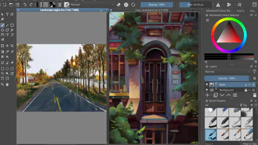 Krita screenshot