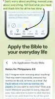 Life Application Study Bible screenshot