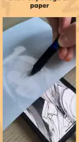 Lightbox draw - tracing paper screenshot