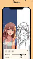 Lightbox draw - tracing paper screenshot