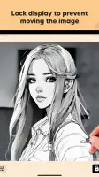 Lightbox draw - tracing paper screenshot