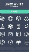 LineX White Icon Pack screenshot