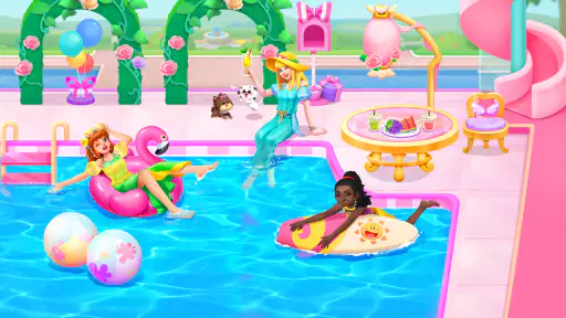 Little Panda's Girls Town screenshot