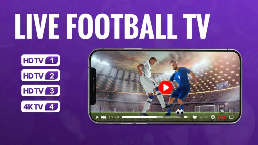 Live football TV screenshot